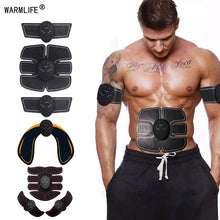 Load image into Gallery viewer, Electric Muscle Stimulator ems Wireless Buttocks Hip Trainer Abdominal ABS Stimulator Fitness Body Slimming Massager
