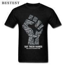 Load image into Gallery viewer, Black Lives Matter Say Their Names shirt
